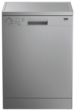 Beko DFN04210S Full Size Dishwasher - Silver.